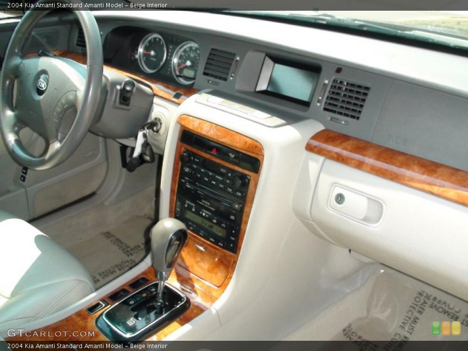 Beige Interior Dashboard for the 2004 Kia Amanti  #37928034