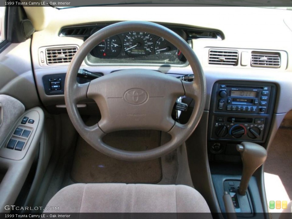 Oak Interior Steering Wheel for the 1999 Toyota Camry LE #37928070