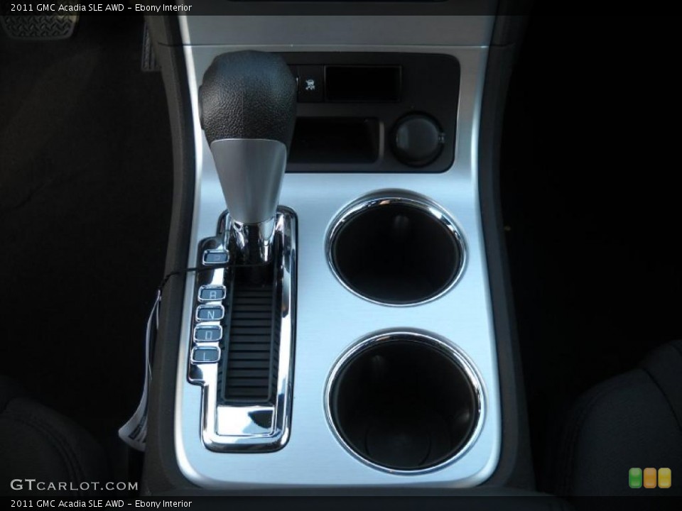 Ebony Interior Transmission for the 2011 GMC Acadia SLE AWD #37928578