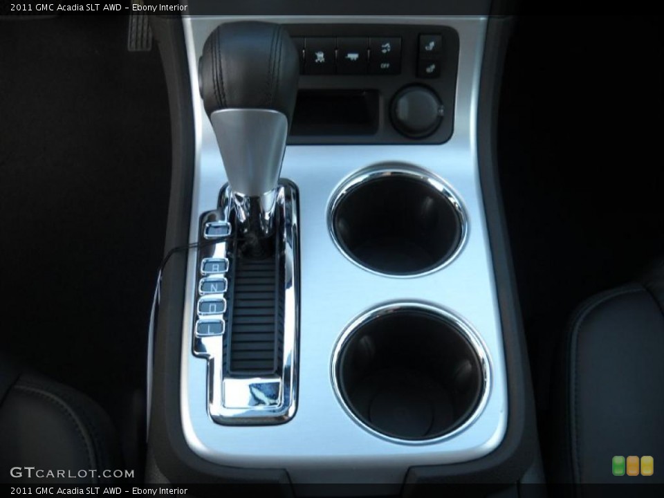 Ebony Interior Transmission for the 2011 GMC Acadia SLT AWD #37929222