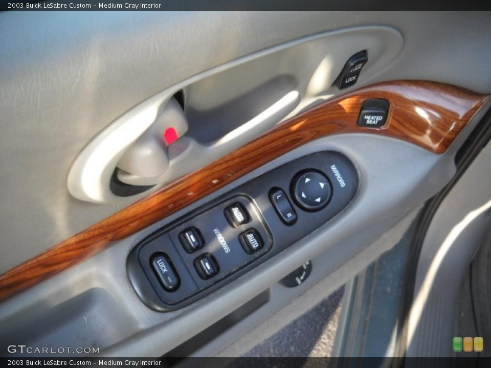 Medium Gray Interior Controls for the 2003 Buick LeSabre Custom #37929502