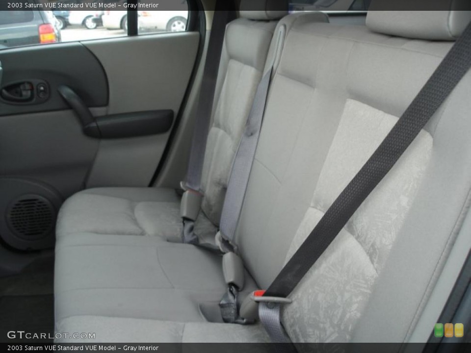 Gray Interior Photo for the 2003 Saturn VUE  #37929565