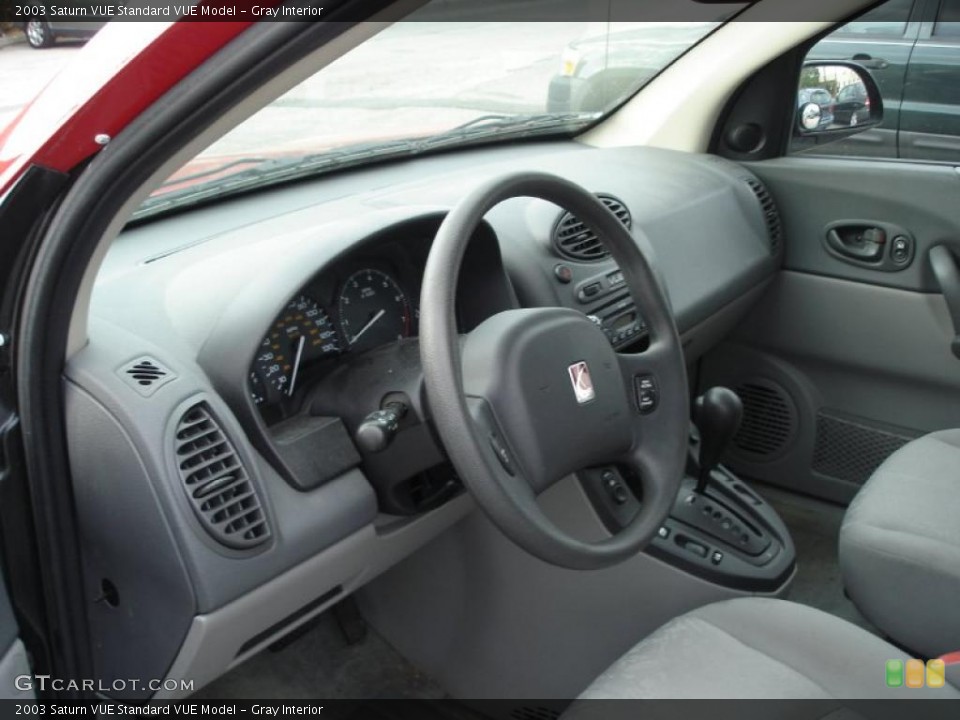 Gray Interior Photo for the 2003 Saturn VUE  #37929578