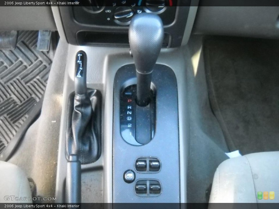 Khaki Interior Transmission for the 2006 Jeep Liberty Sport 4x4 #37929846