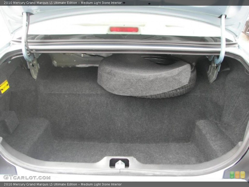 Medium Light Stone Interior Trunk for the 2010 Mercury Grand Marquis LS Ultimate Edition #37930370