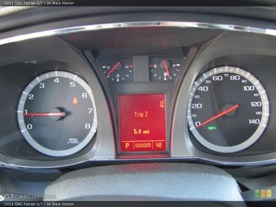 Jet Black Interior Gauges for the 2011 GMC Terrain SLT #37933230