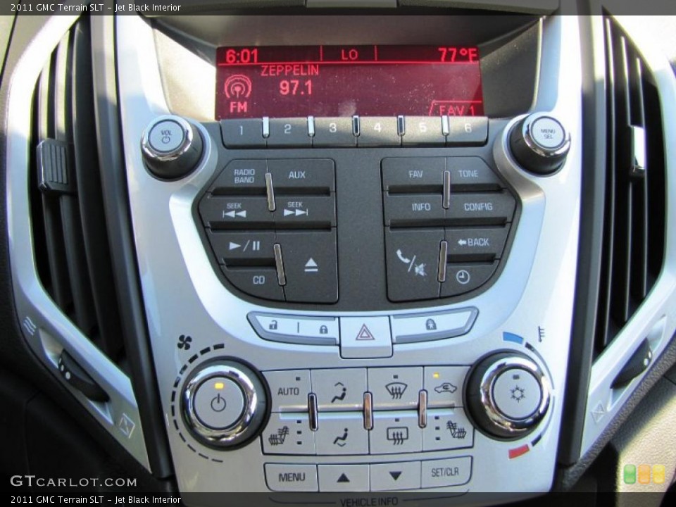 Jet Black Interior Controls for the 2011 GMC Terrain SLT #37933242