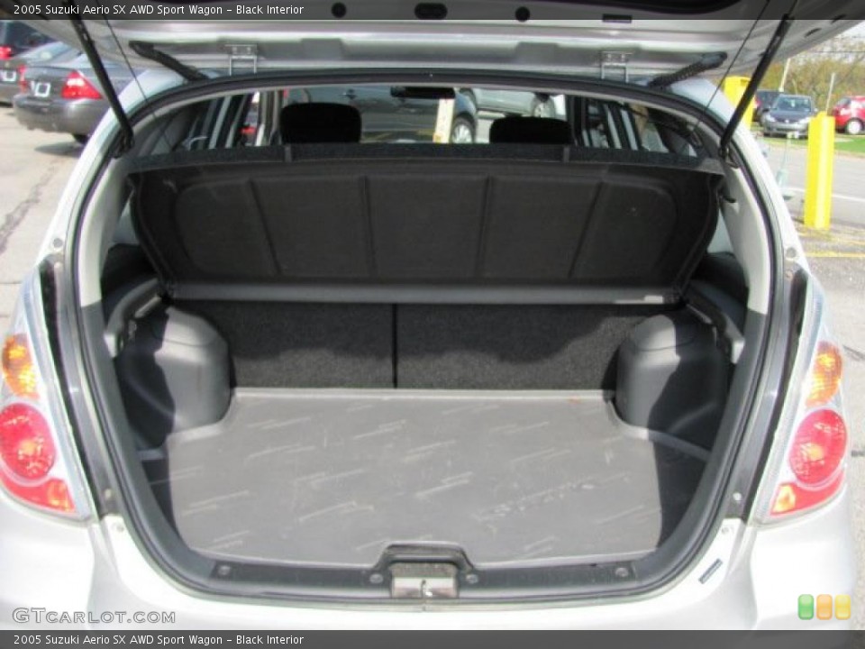 Black Interior Trunk for the 2005 Suzuki Aerio SX AWD Sport Wagon #37933322