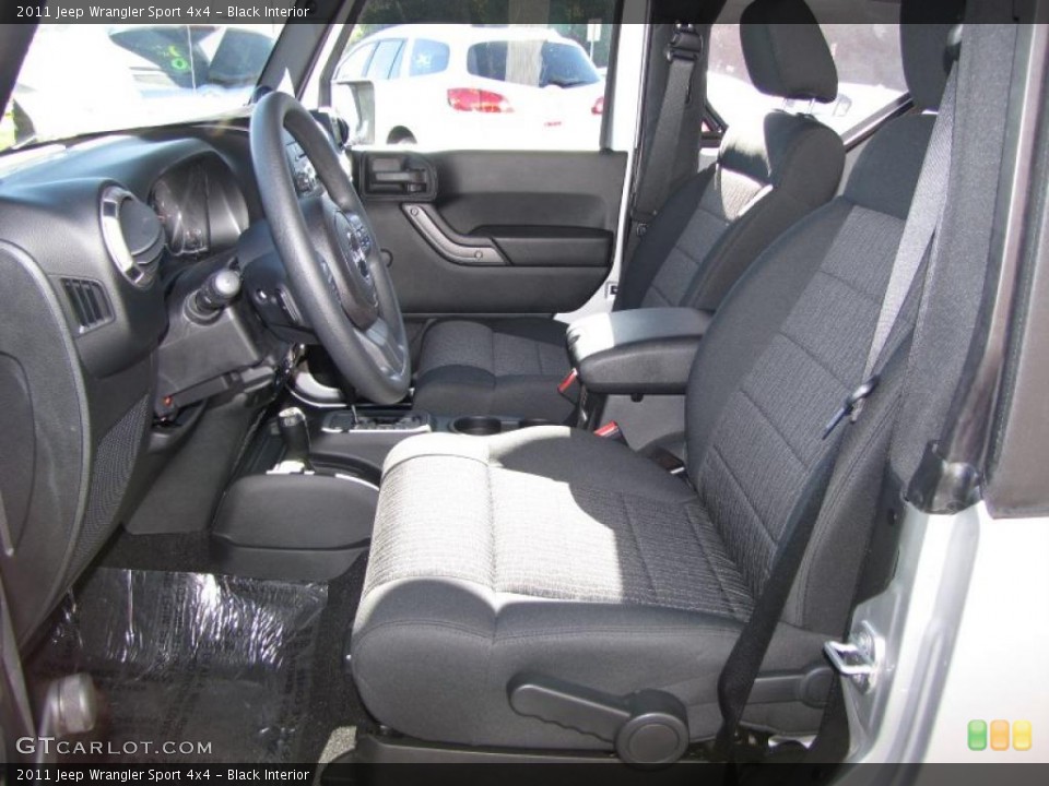 Black Interior Photo for the 2011 Jeep Wrangler Sport 4x4 #37933426