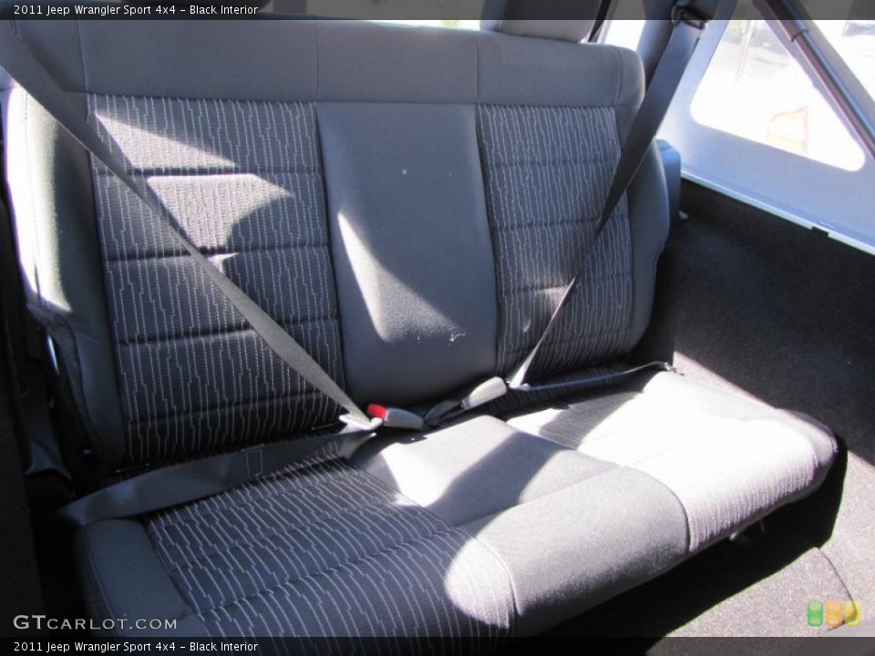 Black Interior Photo for the 2011 Jeep Wrangler Sport 4x4 #37933458