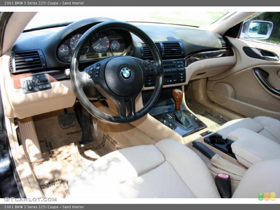 Sand Interior Photo for the 2001 BMW 3 Series 325i Coupe #37934382