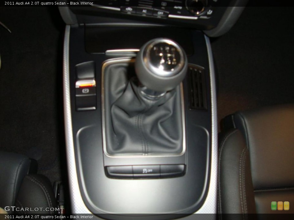 Black Interior Transmission for the 2011 Audi A4 2.0T quattro Sedan #37935894
