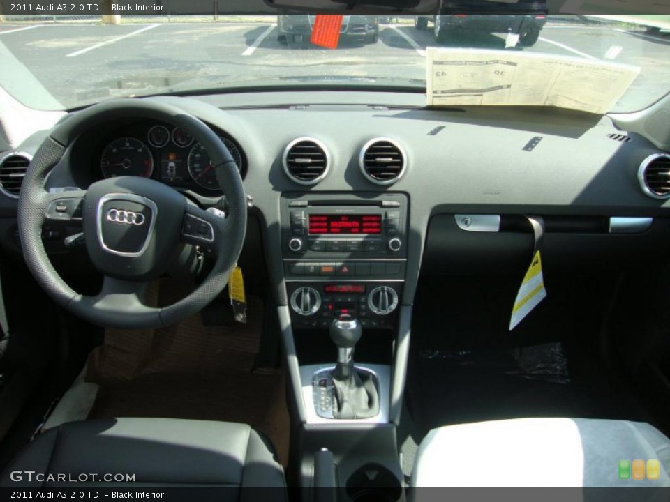 Black Interior Dashboard for the 2011 Audi A3 2.0 TDI #37936234