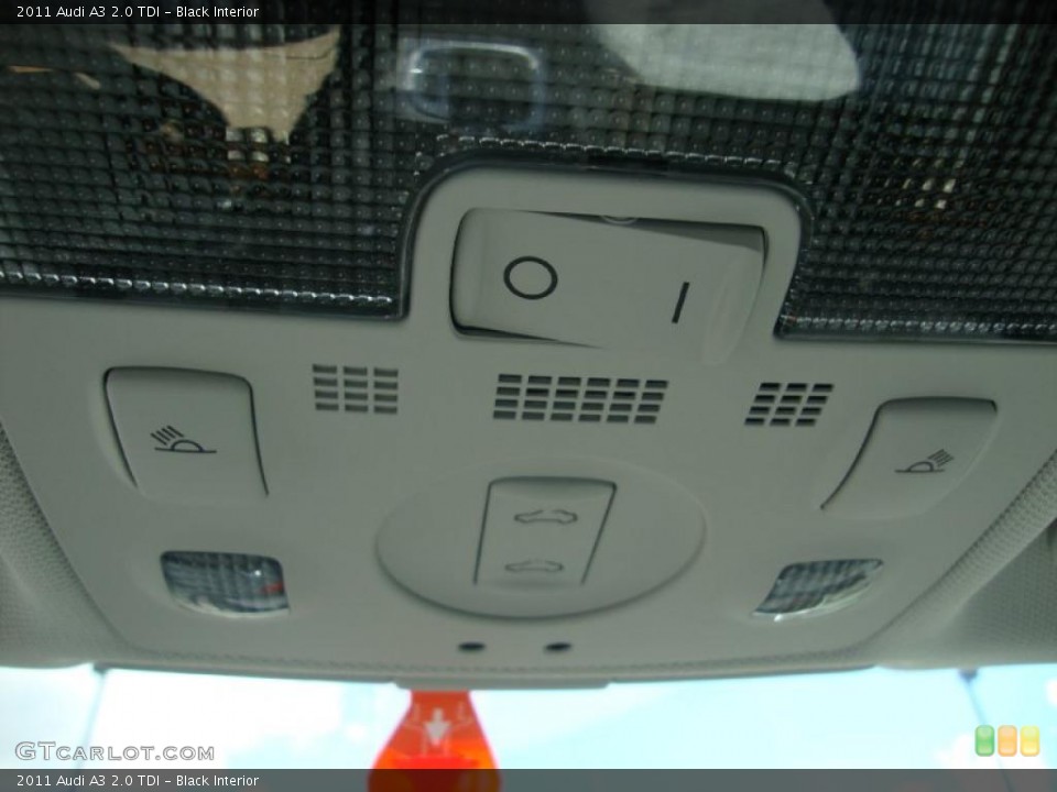Black Interior Controls for the 2011 Audi A3 2.0 TDI #37936338