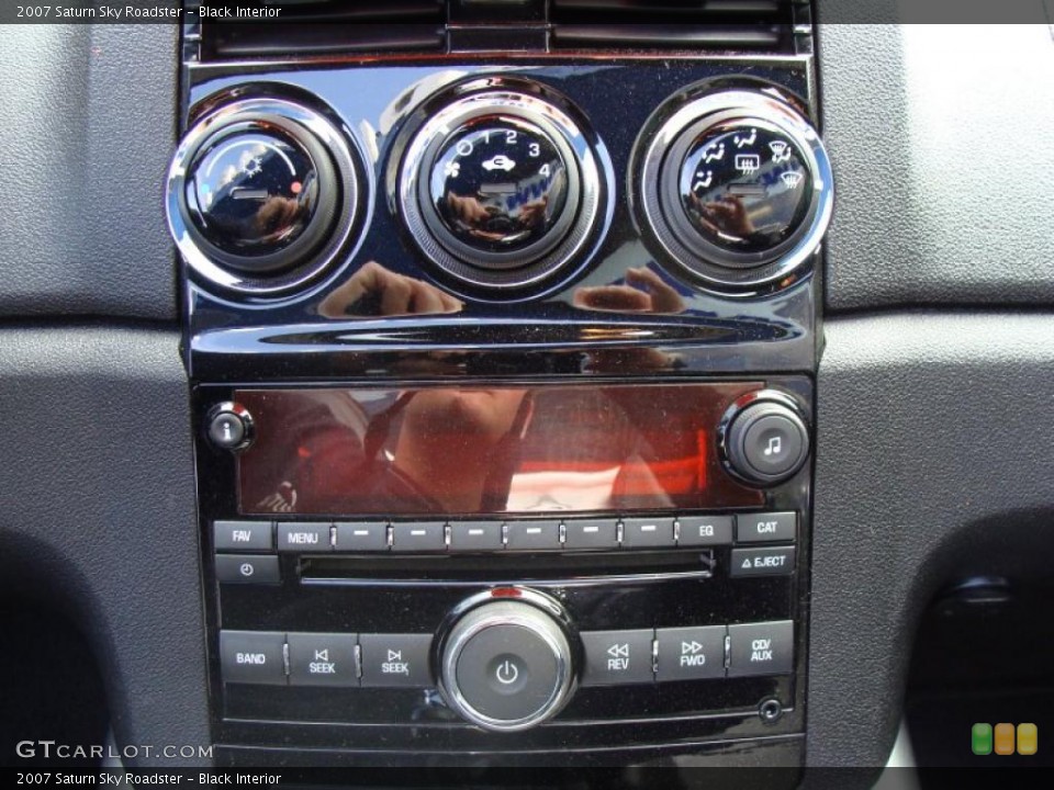 Black Interior Controls for the 2007 Saturn Sky Roadster #37938306