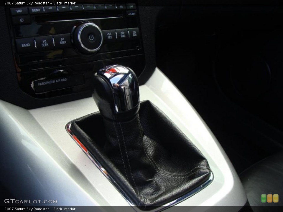 Black Interior Transmission for the 2007 Saturn Sky Roadster #37938318