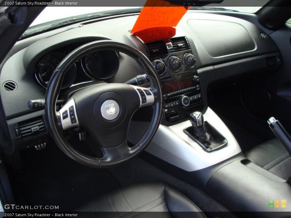 Black Interior Dashboard for the 2007 Saturn Sky Roadster #37938342
