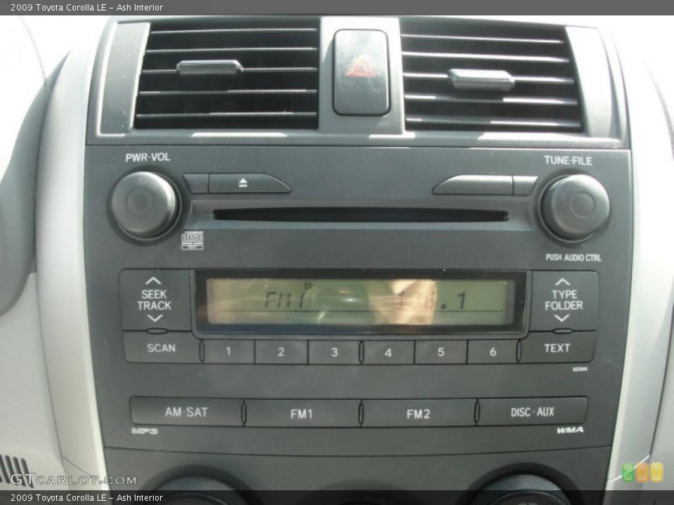 Ash Interior Controls for the 2009 Toyota Corolla LE #37939690