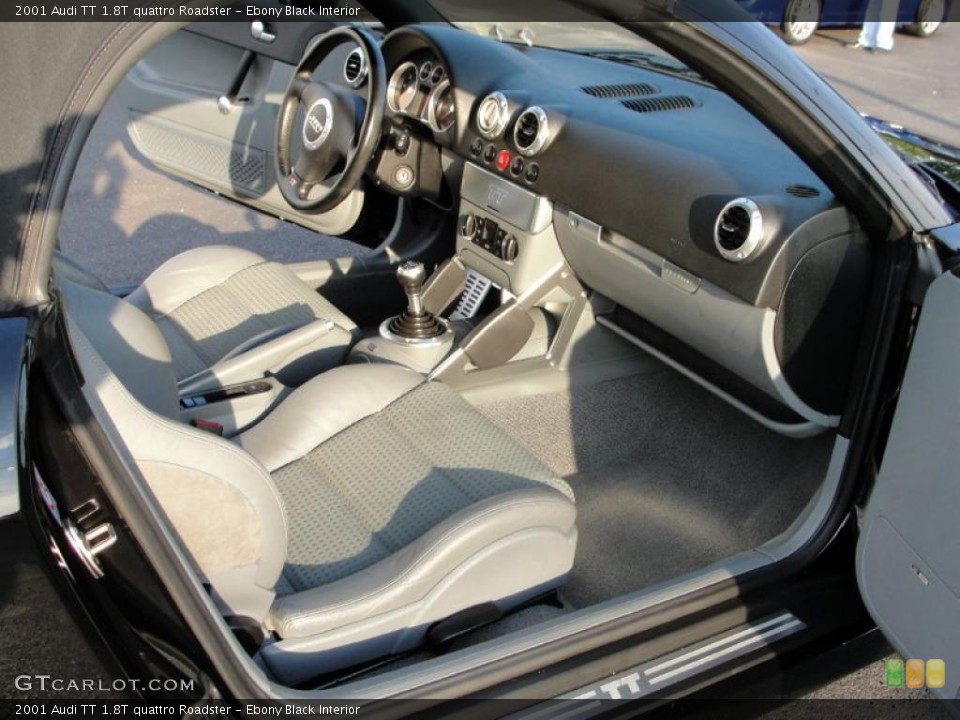 Ebony Black Interior Photo for the 2001 Audi TT 1.8T quattro Roadster #37940658