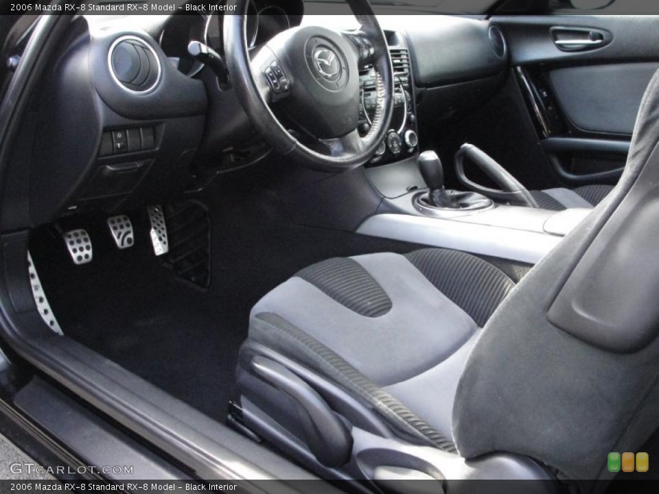 Black Interior Photo for the 2006 Mazda RX-8  #37940814