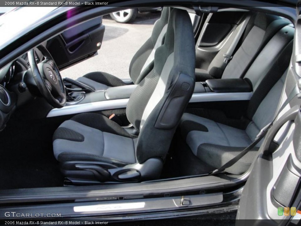 Black Interior Photo for the 2006 Mazda RX-8  #37940826