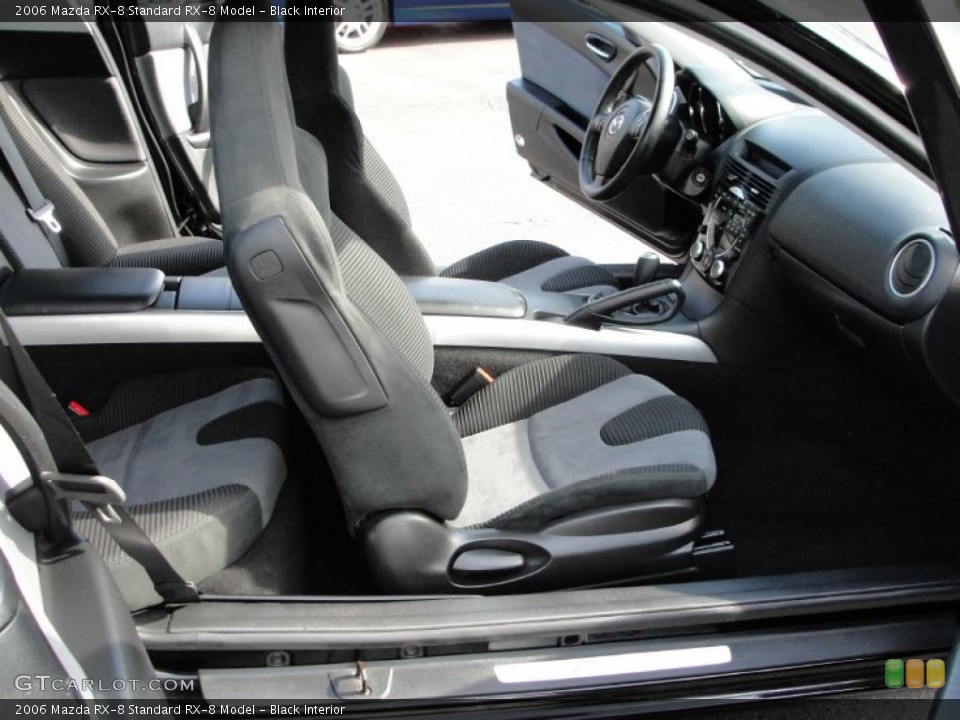 Black Interior Photo for the 2006 Mazda RX-8  #37940866