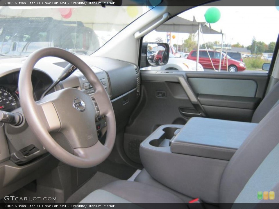 Graphite/Titanium Interior Photo for the 2006 Nissan Titan XE Crew Cab 4x4 #37942850