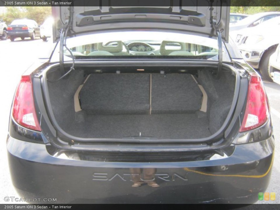 Tan Interior Trunk for the 2005 Saturn ION 3 Sedan #37943459