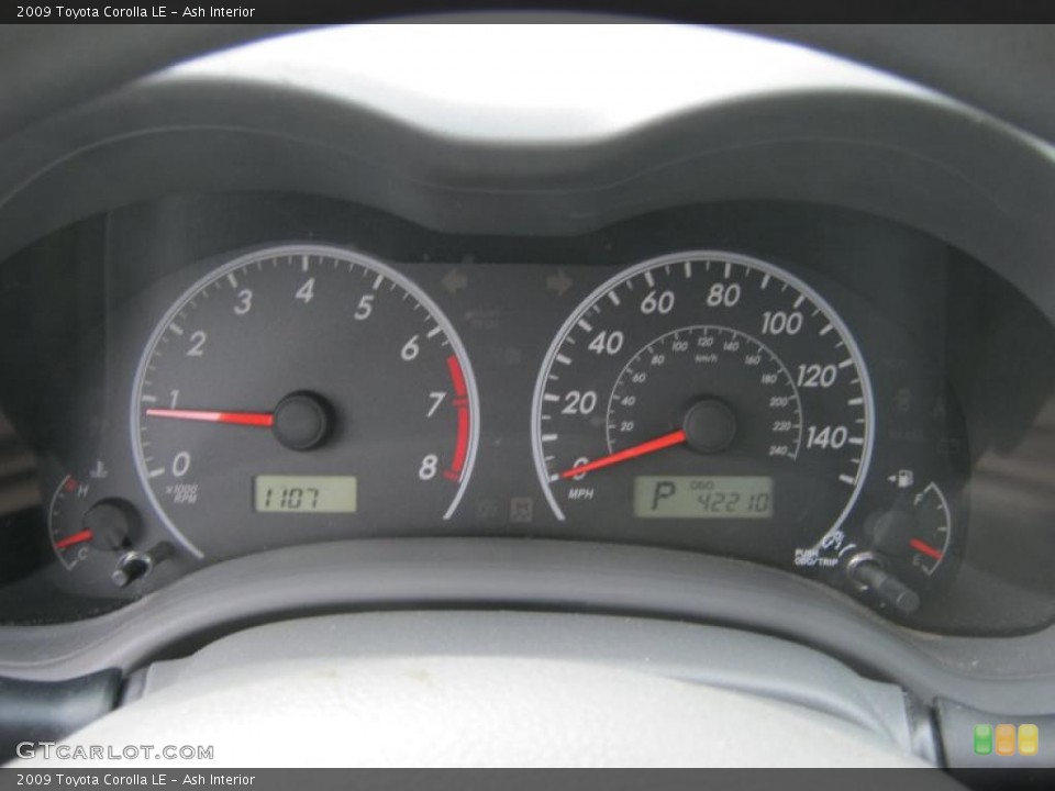 Ash Interior Gauges for the 2009 Toyota Corolla LE #37943759