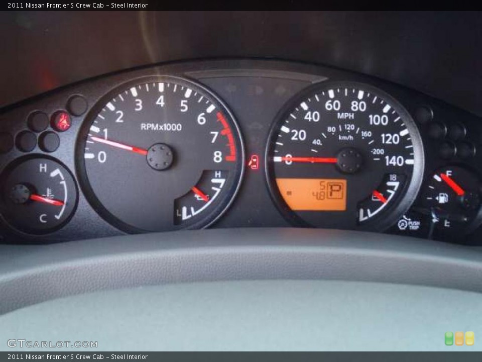 Steel Interior Gauges for the 2011 Nissan Frontier S Crew Cab #37946672
