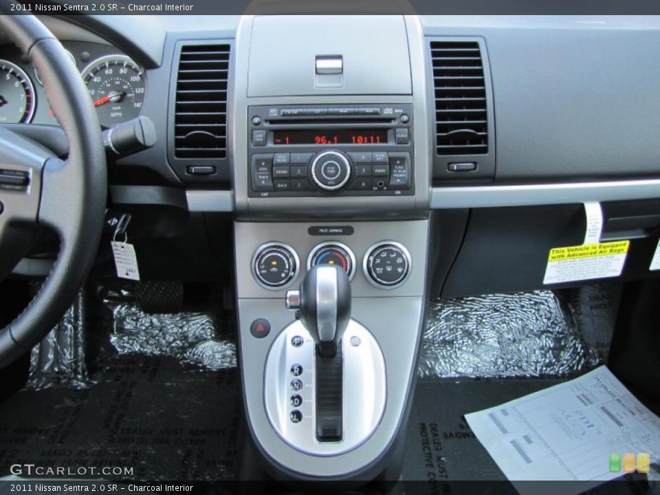 Charcoal Interior Controls for the 2011 Nissan Sentra 2.0 SR #37946684
