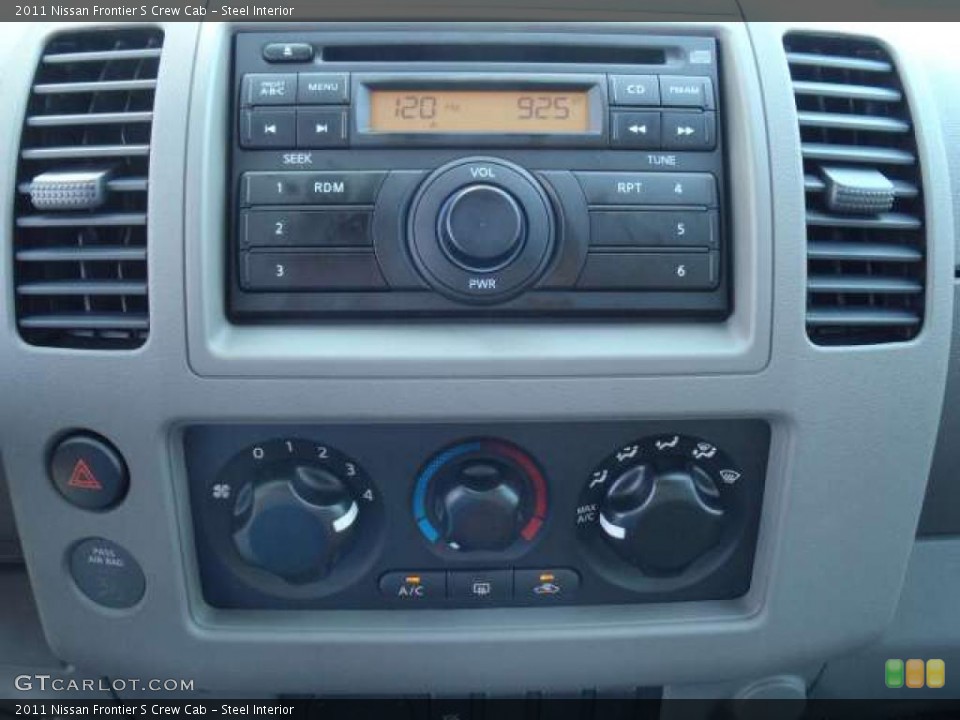 Steel Interior Controls for the 2011 Nissan Frontier S Crew Cab #37946688