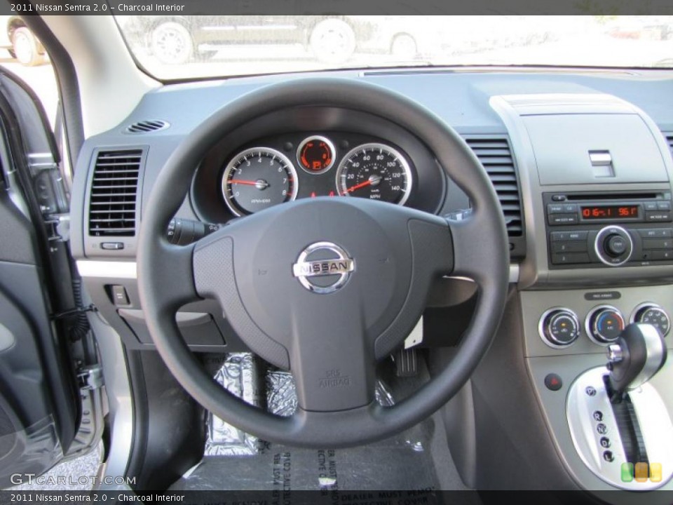 Charcoal Interior Steering Wheel for the 2011 Nissan Sentra 2.0 #37947176