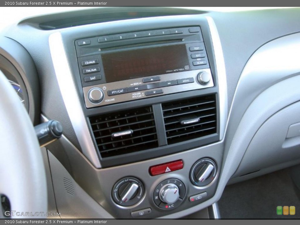 Platinum Interior Controls for the 2010 Subaru Forester 2.5 X Premium #37947684
