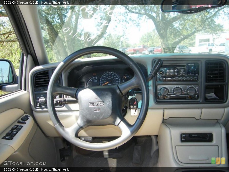 Neutral/Shale Interior Steering Wheel for the 2002 GMC Yukon XL SLE #37948308