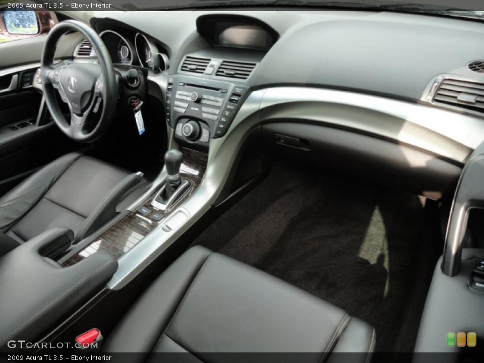 Ebony Interior Photo for the 2009 Acura TL 3.5 #37948696