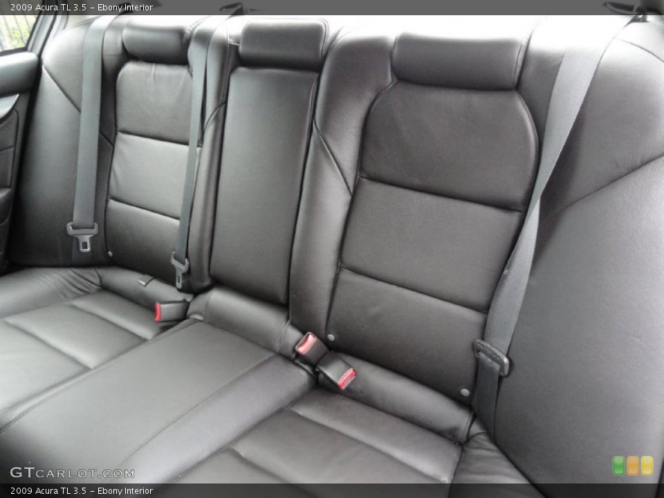 Ebony Interior Photo for the 2009 Acura TL 3.5 #37948744
