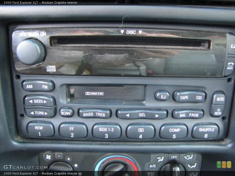 Medium Graphite Interior Controls for the 2000 Ford Explorer XLT #37948796