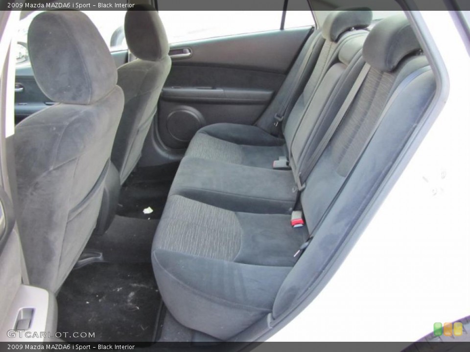 Black Interior Photo for the 2009 Mazda MAZDA6 i Sport #37948988