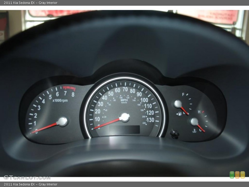 Gray Interior Gauges for the 2011 Kia Sedona EX #37951428