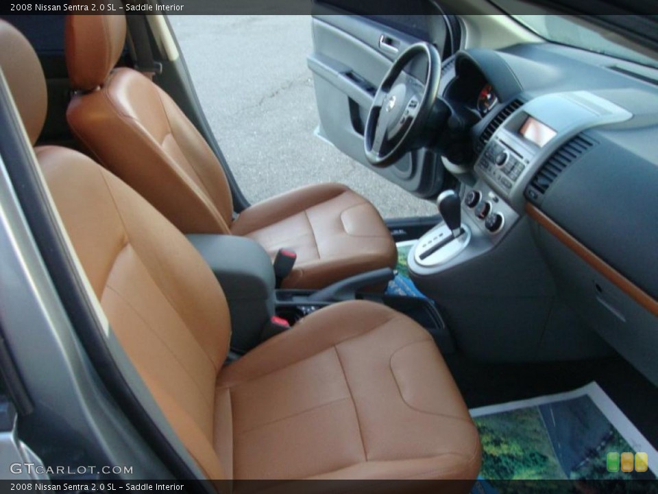 Saddle Interior Photo for the 2008 Nissan Sentra 2.0 SL #37952332