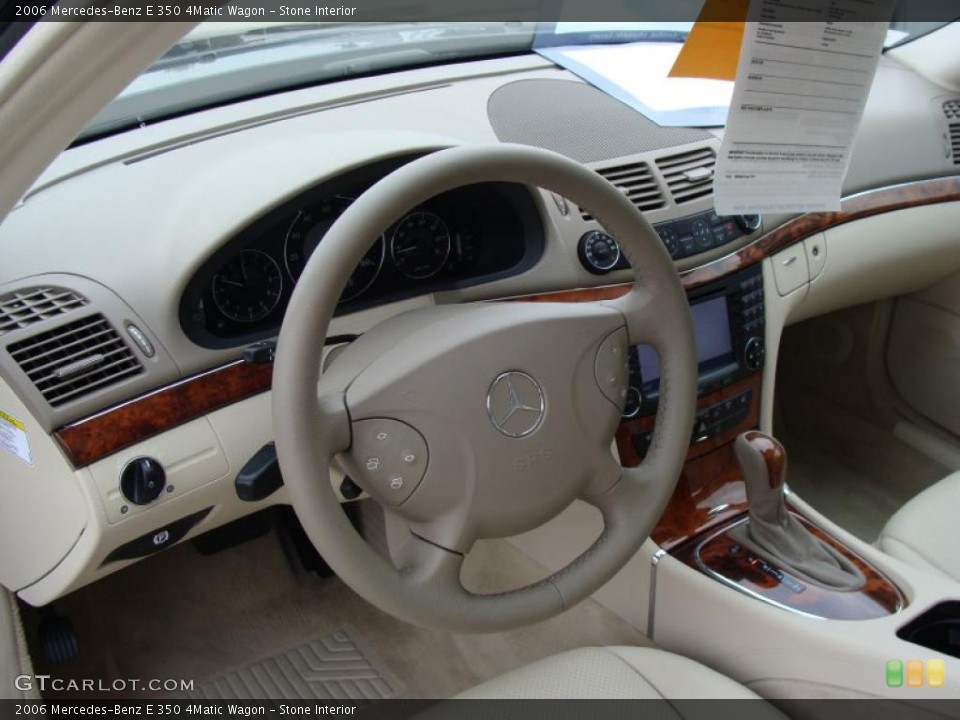 Stone Interior Steering Wheel for the 2006 Mercedes-Benz E 350 4Matic Wagon #37953412