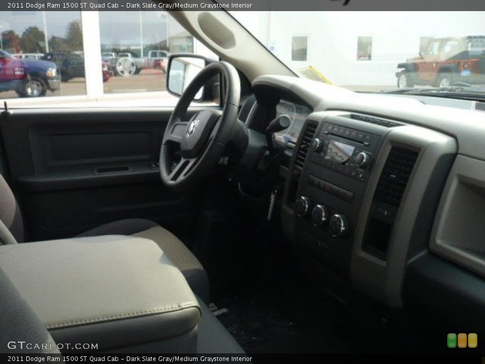 Dark Slate Gray/Medium Graystone Interior Photo for the 2011 Dodge Ram 1500 ST Quad Cab #37957504