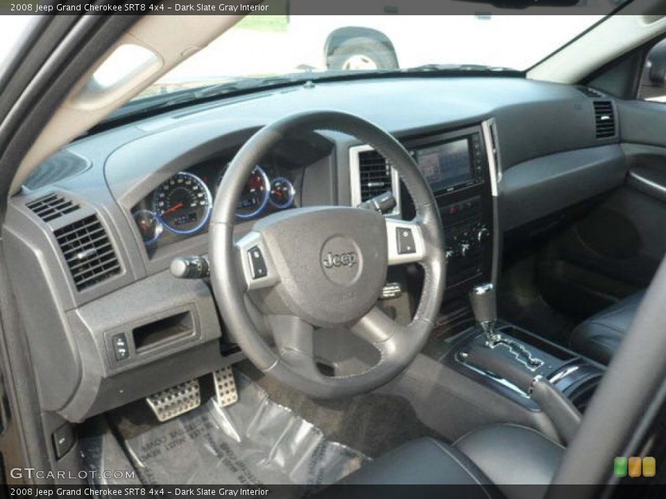 Dark Slate Gray Interior Photo for the 2008 Jeep Grand Cherokee SRT8 4x4 #37958108