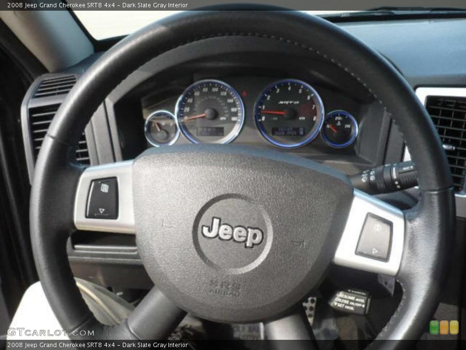Dark Slate Gray Interior Gauges for the 2008 Jeep Grand Cherokee SRT8 4x4 #37958136
