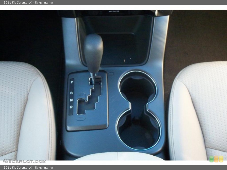 Beige Interior Transmission for the 2011 Kia Sorento LX #37959424
