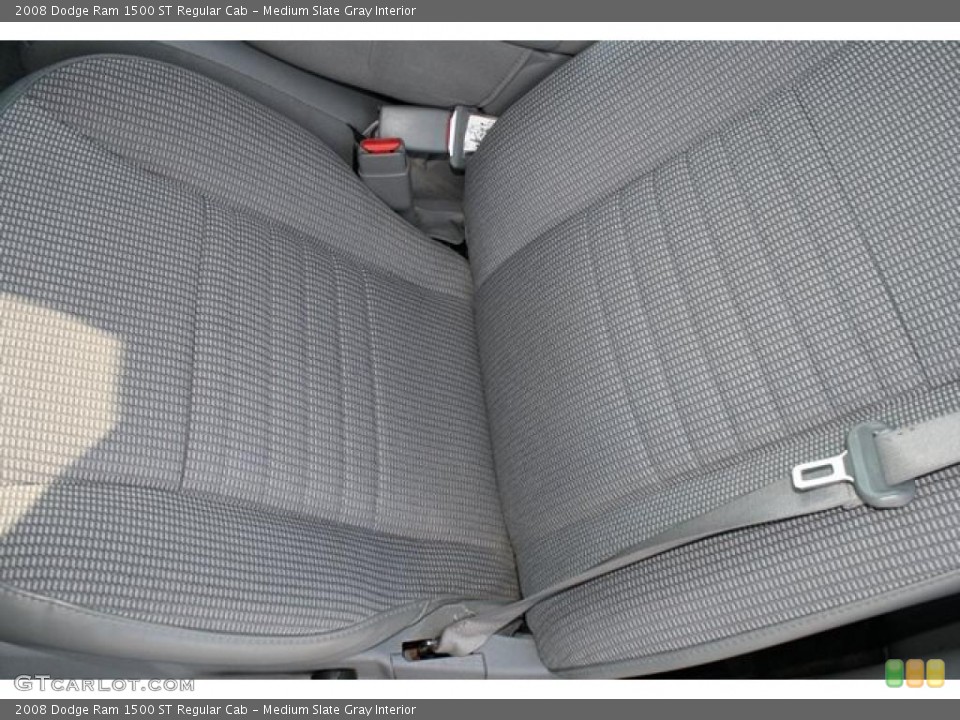 Medium Slate Gray Interior Photo for the 2008 Dodge Ram 1500 ST Regular Cab #37960500