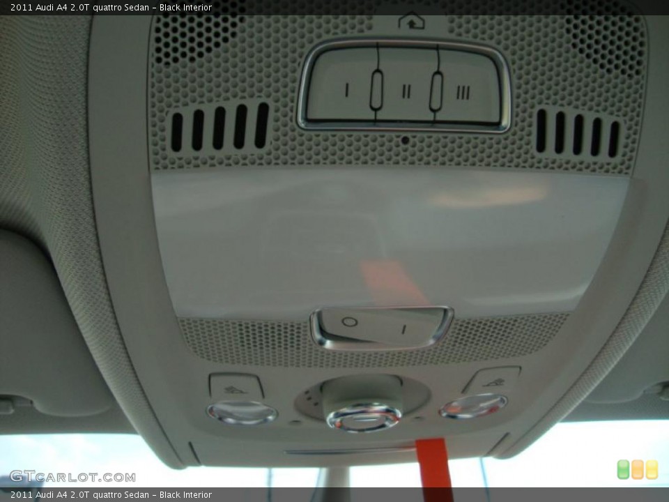 Black Interior Controls for the 2011 Audi A4 2.0T quattro Sedan #37963100