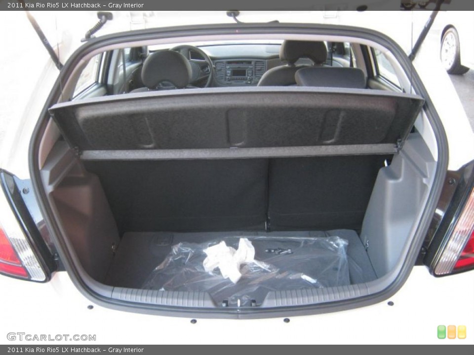 Gray Interior Trunk for the 2011 Kia Rio Rio5 LX Hatchback #37963916