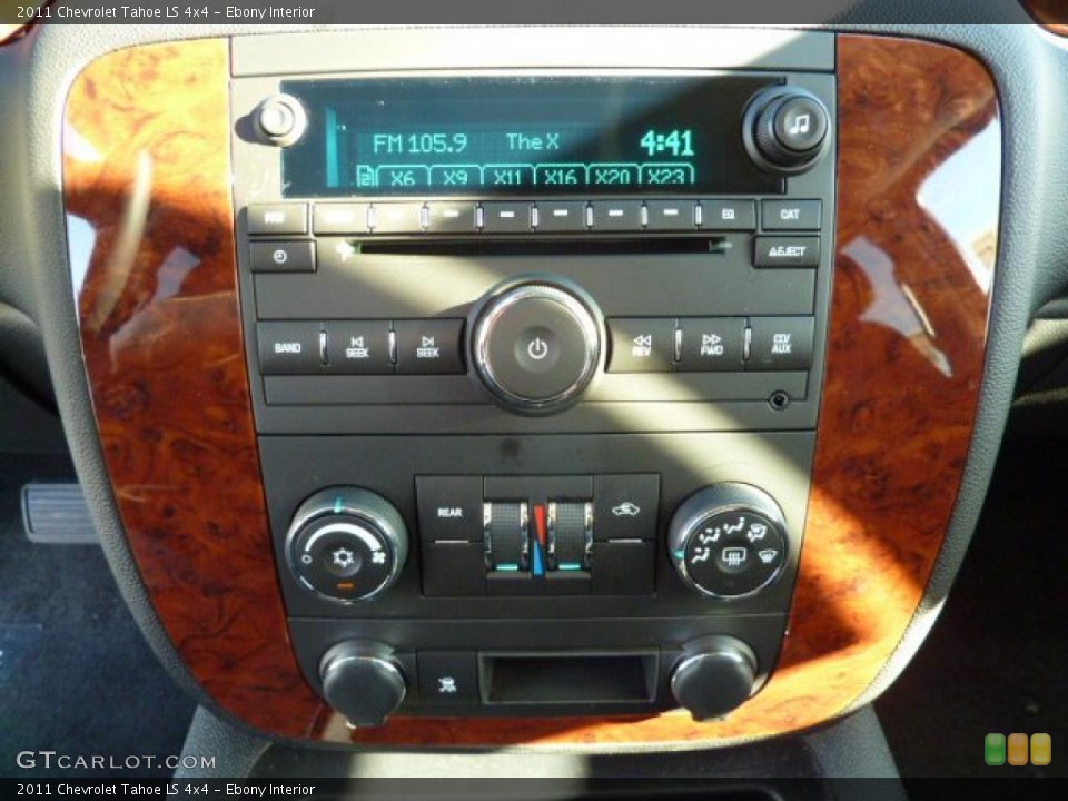 Ebony Interior Controls for the 2011 Chevrolet Tahoe LS 4x4 #37964236